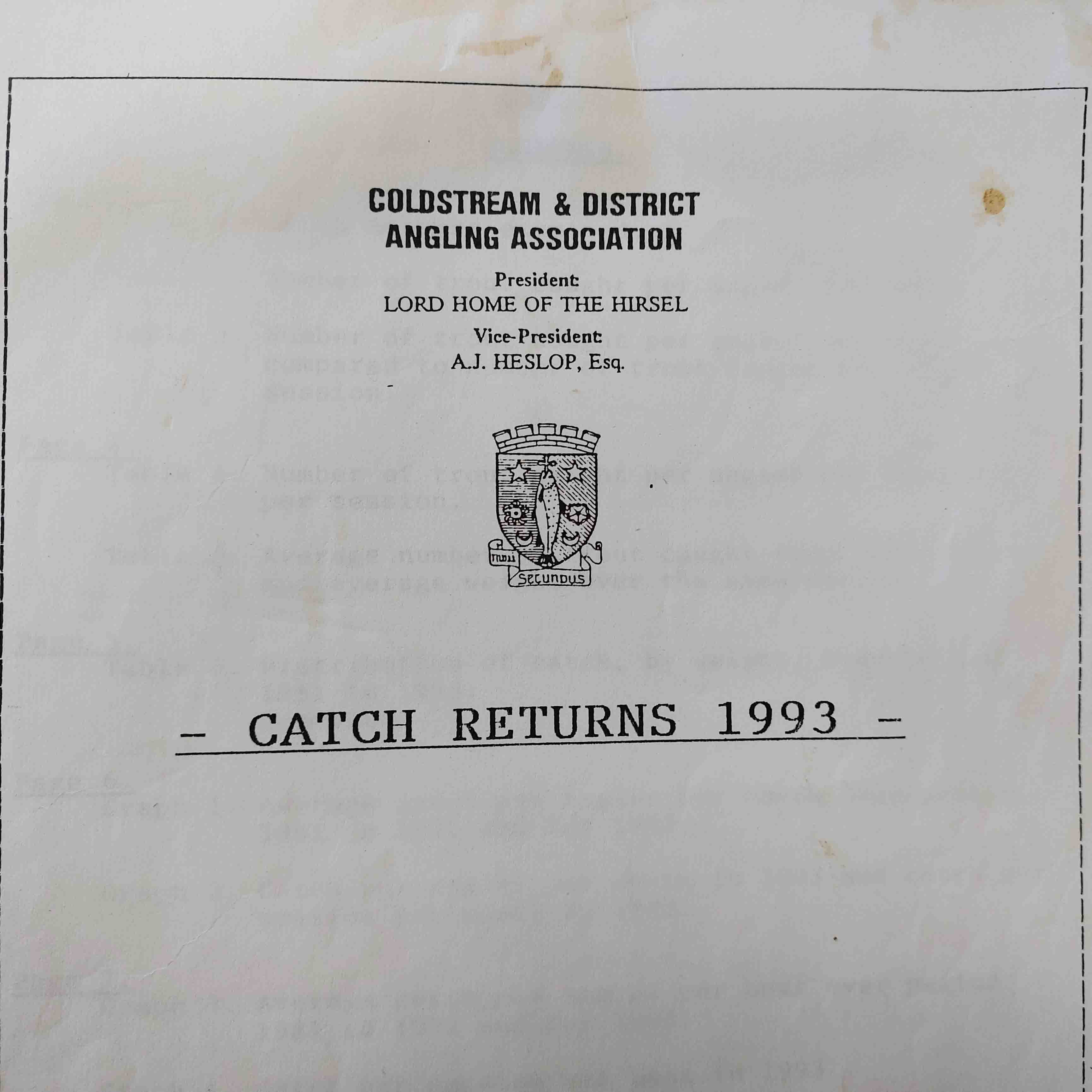 Catch Records Coldstream